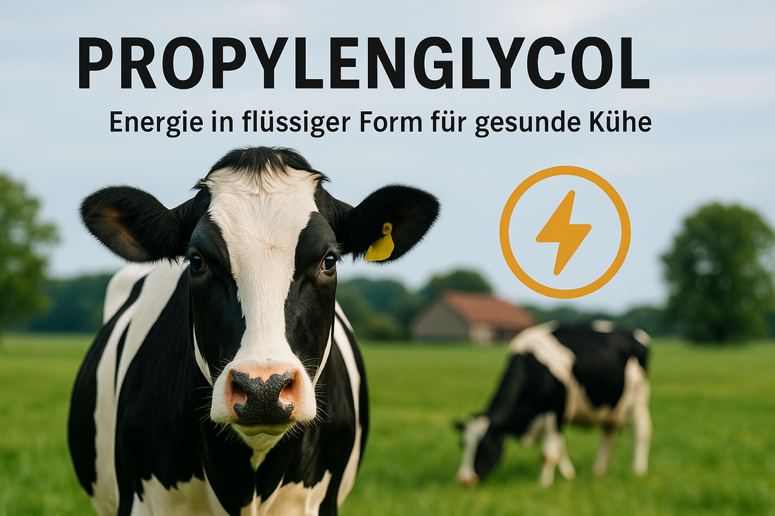 Propylenglycol – Energie in flüssiger Form für gesunde Kühe