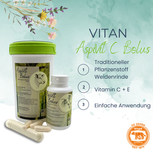 AspiVit C Bolus - Ergänzungsfutter zur Unterstützung in Stressphasen