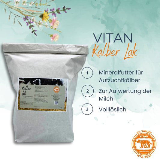 Vitan Kälber Lak – Vitaminstarke Ergänzung für die Kälbermilch