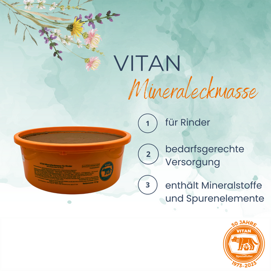 Mineralleckmasse für Schafe – Kupferfreie Ergänzung zur Nährstoffversorgung (bio tauglich), 13 kg