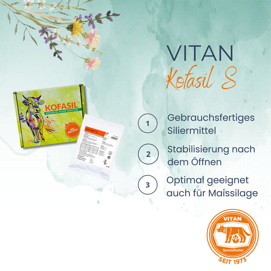 KOFASIL S 100 g – wenn du Probleme mit Erwärmung oder Schimmel nach dem Öffnen vermeiden willst.