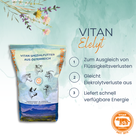 Vitan Elelyt – Elektrolytversorgung für Kälber