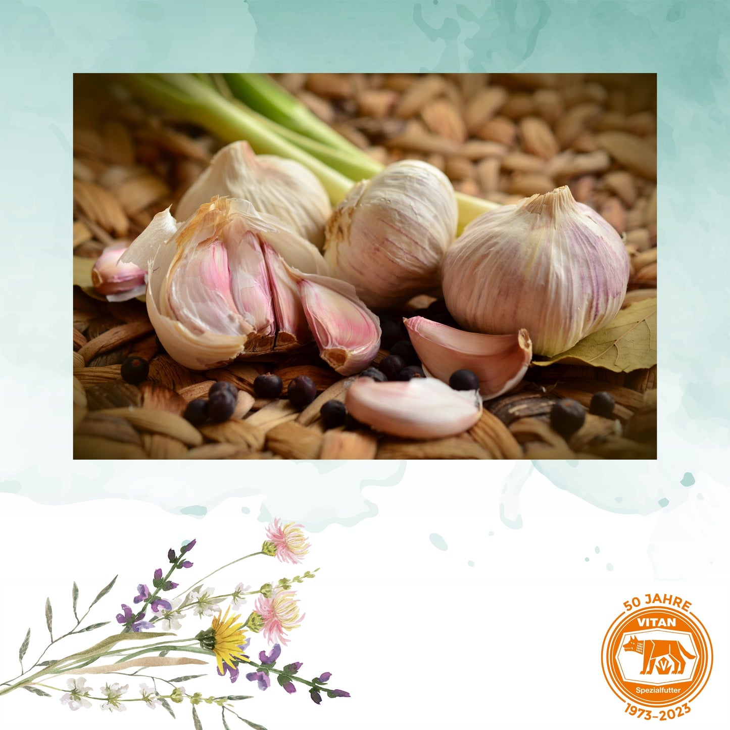 Vitan Mineralleckmasse mit Knoblauch und Biotin, 25 kg