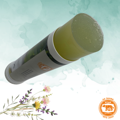 Repellent-Stift für effektiven Insektenschutz im Stall und auf der Weide. Bild zeigt den praktischen Stift für gezielte, sparsame Anwendung und langanhaltenden Schutz.