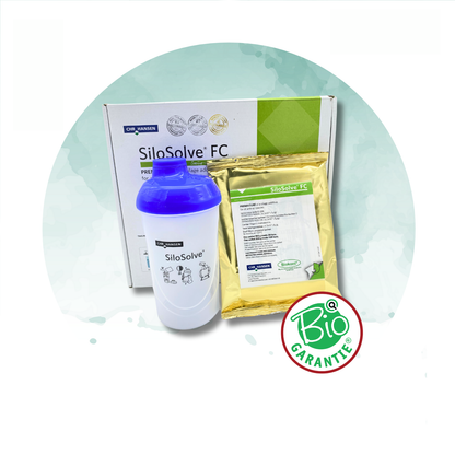 SILOSOLVE® FC – Biologisches Siliermittel für stabile Silage und schnelle Fermentation (bio tauglich), 100 g